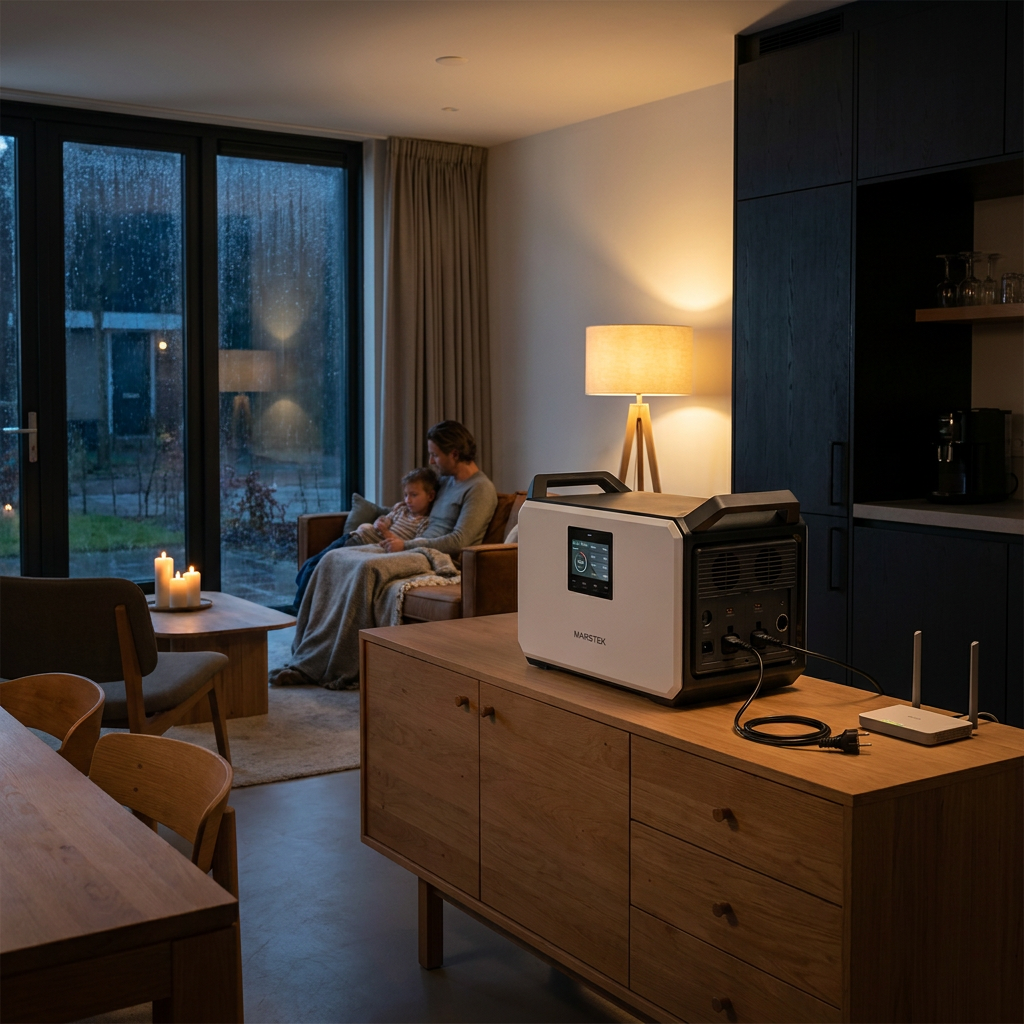 Stroomuitval thuis: wat voor powerstation is dan handig?
